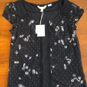 NEVER WORN!W/ TAGS! LC Lauren Conrad Floral blouse